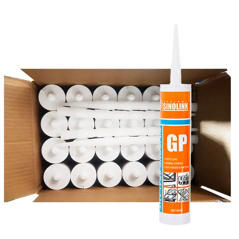 Wholesale Price Fast Drying General Purpose GP Acetic Neutral Silicone Sealant Caulking Glue RTV Adhesive Sealant Silicone