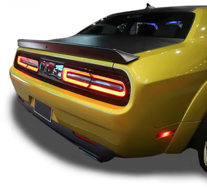 Nouveau Offre Spéciale aileron arrière en Fiber de carbone véritable aile arrière de coffre pour <span class=keywords><strong>Dodge</strong></span> <span class=keywords><strong>Challenger</strong></span> <span class=keywords><strong>2011</strong></span>-2015 ailerons de voiture Bodykit - Product Image 3