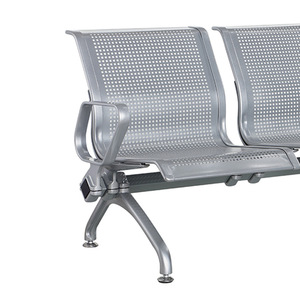 Silla de espera europea de aleación de aluminio P1613 con reposabrazos para asientos públicos de hospital, sillas en fila - Product Image 3