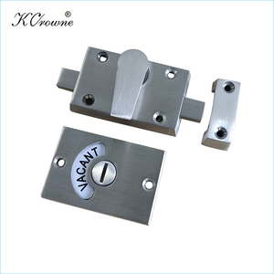 Cerradura de Puerta de Baño Público de Alta Resistencia con Indicador de Disponibilidad (Ocupado/Libre) para Baños Comerciales - Product Image 1