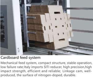 Máquina Plegadora de Cajas de Papel Totalmente Automática JZH-1600, Cajas de Frutas, Papel para Alimentos, Cartón Corrugado - Product Image 4