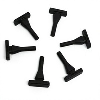 Rivets en caoutchouc ignifuges de qualité alimentaire sur mesure OEM, attaches en caoutchouc de type T pour ventilateur de refroidissement automobile, embout en caoutchouc pour ventilateur de voiture