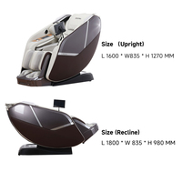 Système de fauteuil de massage professionnel avec design fin et surveillance avancée de la santé et de qualité médicale, pour usage à domicile et au bureau