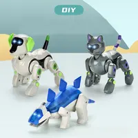 2022 מכירה לוהטת חכם הליכה ריקוד Roboter Diy מחמד חשמלי צעצוע תרגול רובוט כלב