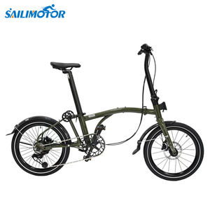 Sailimotor 16 pulgadas 250W Hub Motor <span class=keywords><strong>Brompton</strong></span> estilo plegable E-Bike 20 pulgadas 36V 350W <span class=keywords><strong>bicicleta</strong></span> eléctrica de ciudad para montar - Product Image 1