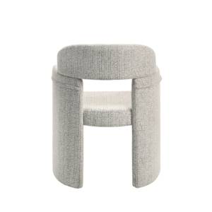 Modern <strong>Grey</strong> Chenille <strong>Reclining</strong> Arm <strong>Chair</strong> with Massage (Set of 2) for Living Room - Product Image 3