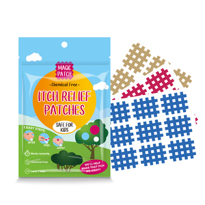 Ngoài trời di động muỗi cắn ngứa cứu trợ các bản vá lỗi hóa chất miễn phí sinh thái thân thiện bông không dệt vải cho trẻ em & người lớn - Product Image 1