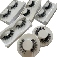 Lot de faux cils réutilisables en fourrure multi-styles, effet vaporeux pour un regard spectaculaire, ensemble de maquillage, fournitures de beauté en gros