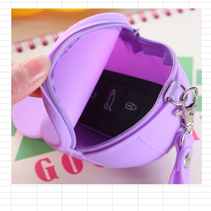 <span class=keywords><strong>Prix</strong></span> d'usine, vente en gros, mini porte-monnaie mignon pour bébé, porte-monnaie en silicone, porte-monnaie en caoutchouc - Product Image 5