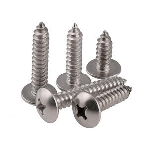 Vis d'extension croisées à tête plate en acier inoxydable, 304 M5M6, grande taille, roses <span class=keywords><strong>auto</strong></span>-agrippantes - Product Image 1