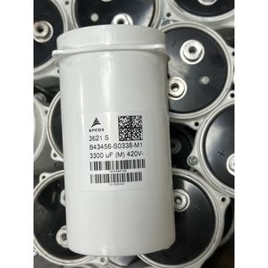 Конденсаторы VACON 100% оригинал EPCOS B43456-S0338-M1 3300мкФ (<span class=keywords><strong>M</strong></span>), B43456-S0568-M1 5600мкФ (<span class=keywords><strong>M</strong></span>) 420В VDC для инверторов. В наличии большой запас. - Product Image 2