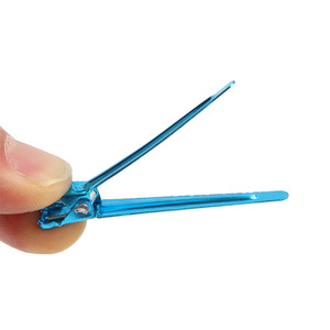 Pinces à cheveux en métal en forme de cœur, 10 cm, petites pinces colorées pour le coiffage quotidien, outils de beauté - Product Image 3