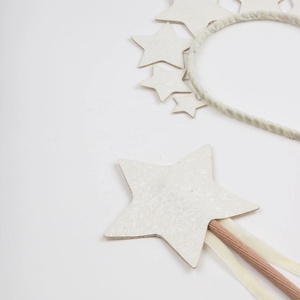 2026 Nouvel An, Ramadan, Remise de diplôme : Baguette étoilée, Étoiles scintillantes, Élastiques à cheveux créatifs, Accessoire de fête - Product Image 5