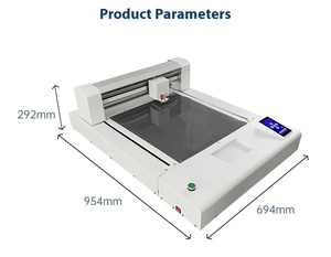Máquina de Corte Inteligente con Plataforma Automática para Patrullaje de Bordes y Posicionamiento, para Papel A3, PVC Autoadhesivo, PET, Cartón - Product Image 3