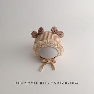 Mignon drôle acrylique fait à la main chapeau femmes hommes enfants automne hiver dessin animé monstre laine chapeau personnalité tricoté chapeau pour garçon et fille - Product Image 4