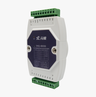 Módulo de Entrada/Salida Digital Industrial YMYS DAQ-44C02, 14 Canales, Optoacoplador Aislado, Modbus RTU RS485, Protección IP54, 2500VRMS