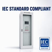 Panel LCU Xusen, Gabinete de Control Inteligente Basado en PLC para Sistema de Automatización de Centrales Hidroeléctricas y Estaciones de Bombeo