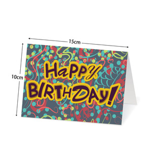 Cartes de vœux personnalisées en gros pour anniversaires, remerciements, meilleurs vœux, écologiques, rectangulaires, 12 pièces/ensemble - Product Image 6