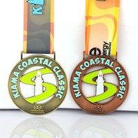 Médaille de course Taekwondo, fabricant, vente en gros, médaille de remise de prix, personnalisé, pas cher, époxy, Marathon, acrylique, Sport