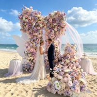 Décoration de mariage Forêt Enchantée Rêveuse pour les Organisateurs de Mariages – Effet Visuel Dynamique 3D Cascade de Papillons et Fleurs