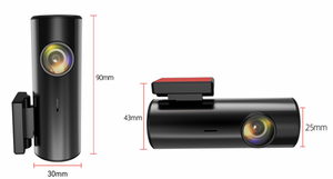 Cámara de Video DVR de Tres Lentes para Auto, Monitor de Estacionamiento, Caja Negra para Auto, Cámara Dual 1080P con Cámara Trasera - Product Image 4