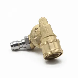 Di Vendita caldo 1/4 "Quick Connect Pivot Tipo di Lavaggio Ad Alta Pressione In Ottone Ugello di Spruzzo