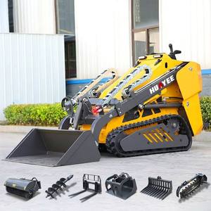 Mini-chargeuse compacte sur chenilles CE EPA 25 CV avec moteur hydraulique, plusieurs accessoires : godet, fourche à palettes, tarière / Option moteur Yanmar - Product Image 2