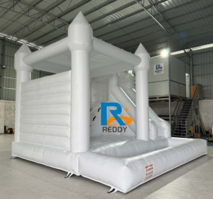 Château gonflable avec toboggan, structure de saut gonflable, piscine à balles, château gonflable pour événements - Product Image 4