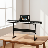 Piano numérique portable pliable 61 touches semi-lestées rechargeable – Vente directe usine