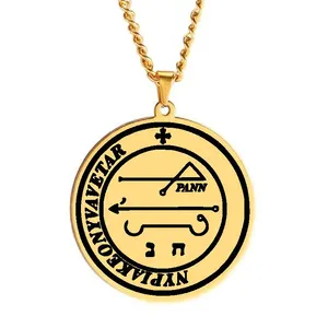 Hlss269 Elimineert Ziekte En Herstelt Nypiakeonyvavetar Pann Talisman Lasergesneden Roestvrijstalen Amulet Hanger Ketting