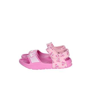 Sandali Barbie da bambina rosa con cinturino regolabile, calzature estive - Product Image 1