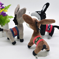 Adorable Peluche Cheval de l'Année du Cheval avec Rembourrage en Coton PP - Breloque de Sac, Porte-clés de Téléphone, Pendentif - Cadeau Idéal pour Amis et Meilleurs Amis