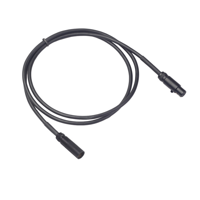 Molding Injection Mini XLR 3 Pin Male to Female DMX Audio Adapter Cable with Pure Copper for Mic Camera Plug and Play