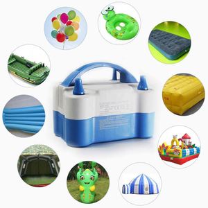 ลูกโป่งทรงสี่เหลี่ยมหัวฉีดเดี่ยวสีฟ้า220V-240V HT508ยืนปั๊มเป่าลมด้วยมือ - Product Image 6