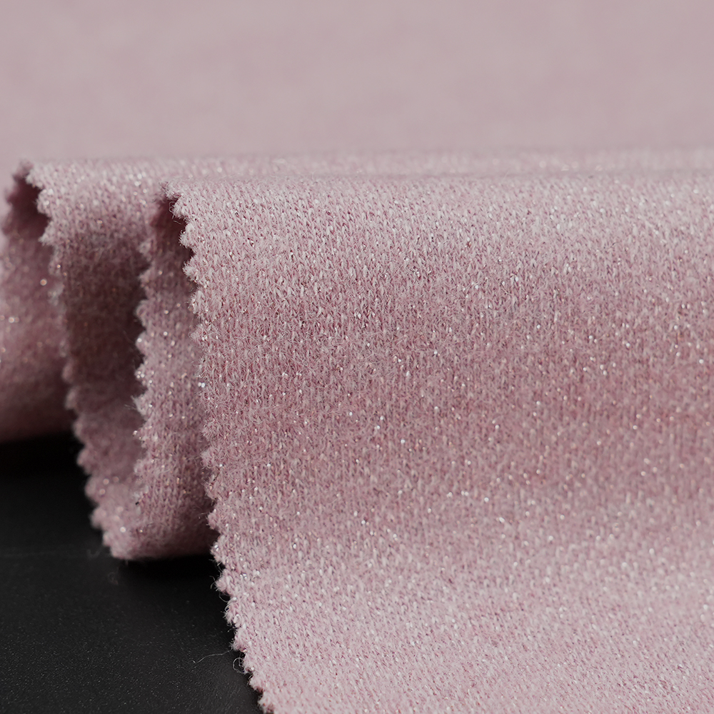 Фантастическая блестящая двухсторонняя жаккардовая Мериносовая шерстяная ткань из смесовой пряжи для модной одежды, повседневный костюм, куртка