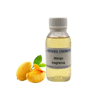 Óleo de fragrância de mango de alta qualidade, concentrado para fazer sabão de velas