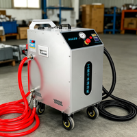 Machine professionnelle de nettoyage à la glace sèche pour voitures, design léger avec pression réglable pour l'élimination de la graisse du dessous de caisse