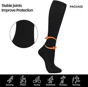 <span class=keywords><strong>Bas</strong></span> <span class=keywords><strong>de</strong></span> contention pour soulager la douleur, 15-20 mmHg, nylon blanc, mi-cuisses, varices, chaussettes <span class=keywords><strong>de</strong></span> <span class=keywords><strong>compression</strong></span>, tricot d'automne - Product Image 4