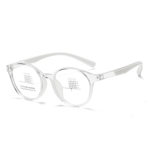 <b>Round</b> <b>Frame</b> Ultralight TR90 Children's Glasses Blue Light Protection For Boys Girls Student Use - Product Image 5