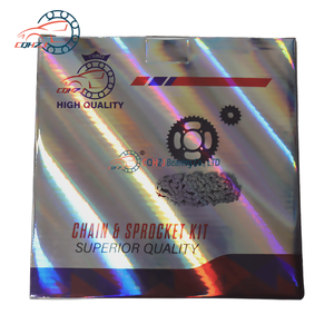 Chaîne de <span class=keywords><strong>moto</strong></span> colorée de haute qualité CQHZJ <span class=keywords><strong>428</strong></span> Kit de chaîne et pignons 428h pour transmission de <span class=keywords><strong>moto</strong></span> - Product Image 2