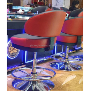 Direkter Fabrik preis Vip <span class=keywords><strong>Club</strong></span> Stühle Verstellbare Spiel automat Poker Tischs tühle Drehbare Kunstleder Casino Stühle zum Verkauf - Product Image 1