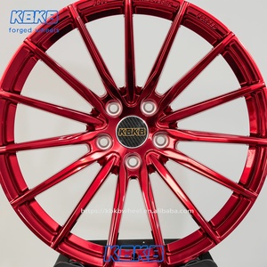 Jantes forgées personnalisées KBKB rouges de 16 à 24 pouces pour BMW M3 M5 E60 763M F87, jantes <span class=keywords><strong>HRE</strong></span> Spinner pour Mercedes-Benz W221 W222 W223 W212 W213 - Product Image 3
