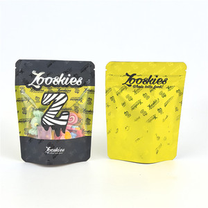 ถุง Mylar ขนาด7กรัมถุงซิปรูปตัวพิเศษโฮโลแกรมพิมพ์ลายกำหนดได้เอง - Product Image 2