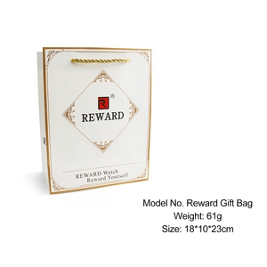 Borsa regalo <span class=keywords><strong>per</strong></span> orologi REWARD, IT verrà venduta con orologi REWARD. Non venduta separatamente. Materiale in carta rigida. - Product Image 2