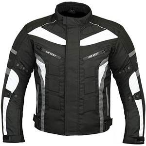 Chaqueta de moto impermeable para hombre Bacca Moto con armadura CE, abrigo protector para todo tipo de clima para ciclistas - Product Image 2