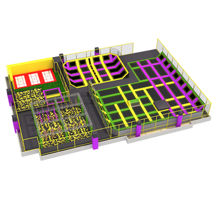 Plan de Negocios Profesional Topkidsplay, Nuevo y Más Grande <span class=keywords><strong>Parque</strong></span> de Trampolines Interior con Certificación TUV y ASTM, Capacidad para 100 Personas, <span class=keywords><strong>Cerca</strong></span> de Mí - Product Image 2