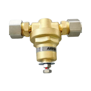 Aimass DYJ-10A4 ตัวปรับแรงดันลมแบบประหยัดพลังงาน สแตนเลสสตีล NPT3/8 พอร์ต 4.0MPa -196C +85C สำหรับแก๊ส - Product Image 2