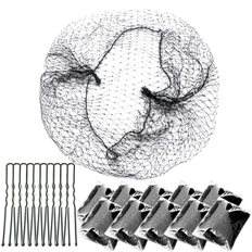 Shin giovane MG 10 Set rete per capelli con 10 mollette Asia Nanet balletto accessorio per capelli per capelli bagnati - Product Image 1