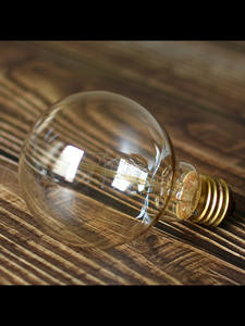 Лампа накаливания Edison Vintage с вольфрамовой нитью E27, креативный светильник для лофт-интерьера, аксессуары для освещения Hero, стекло - Product Image 3