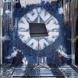 MUS001 Yinyu DDP RTS Supporto per Spartiti in Metallo Regolabile a Doppio Ripiano, Premium ed Ecologico, per Orchestre e Cori - Product Image 3